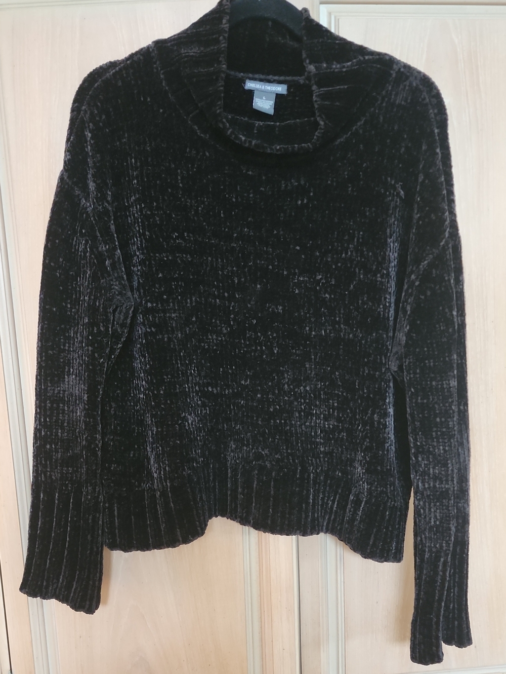 Chenille Cowl Sweater